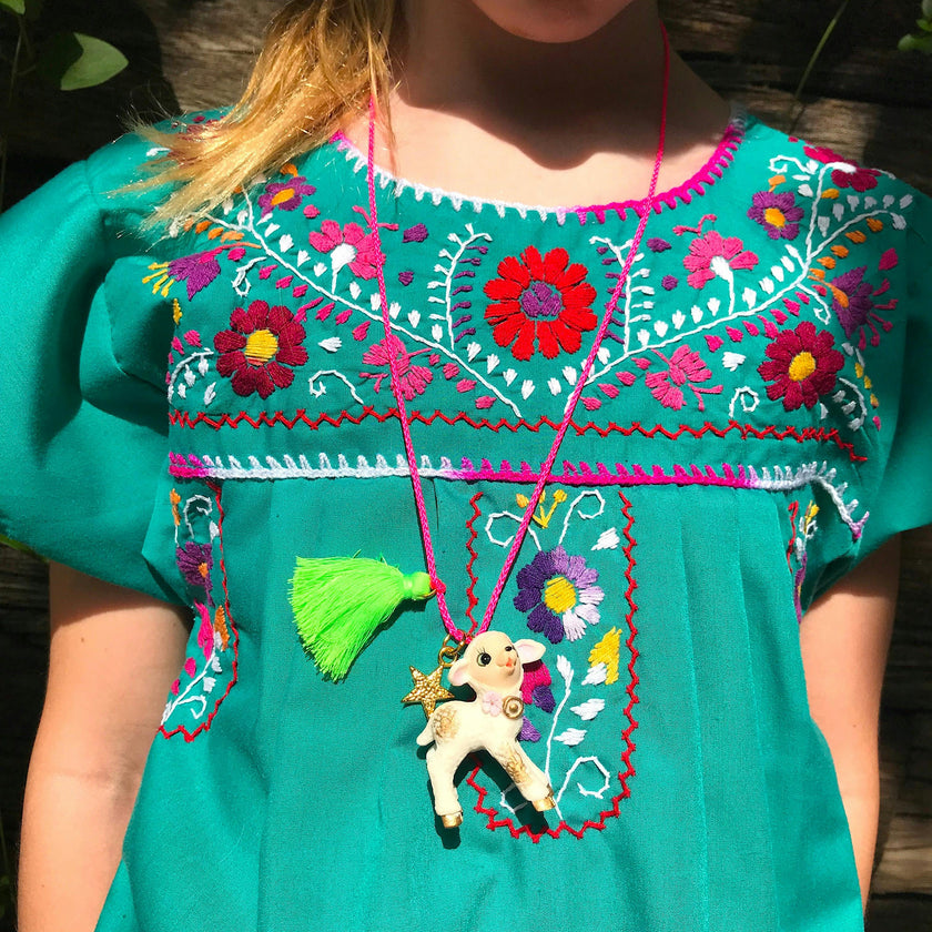 LA LA THE LAMB NECKLACE