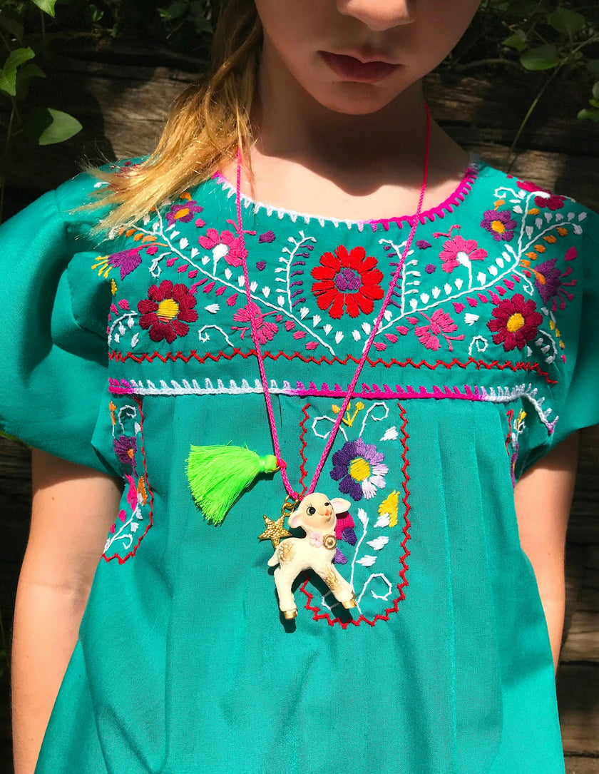 LA LA THE LAMB NECKLACE