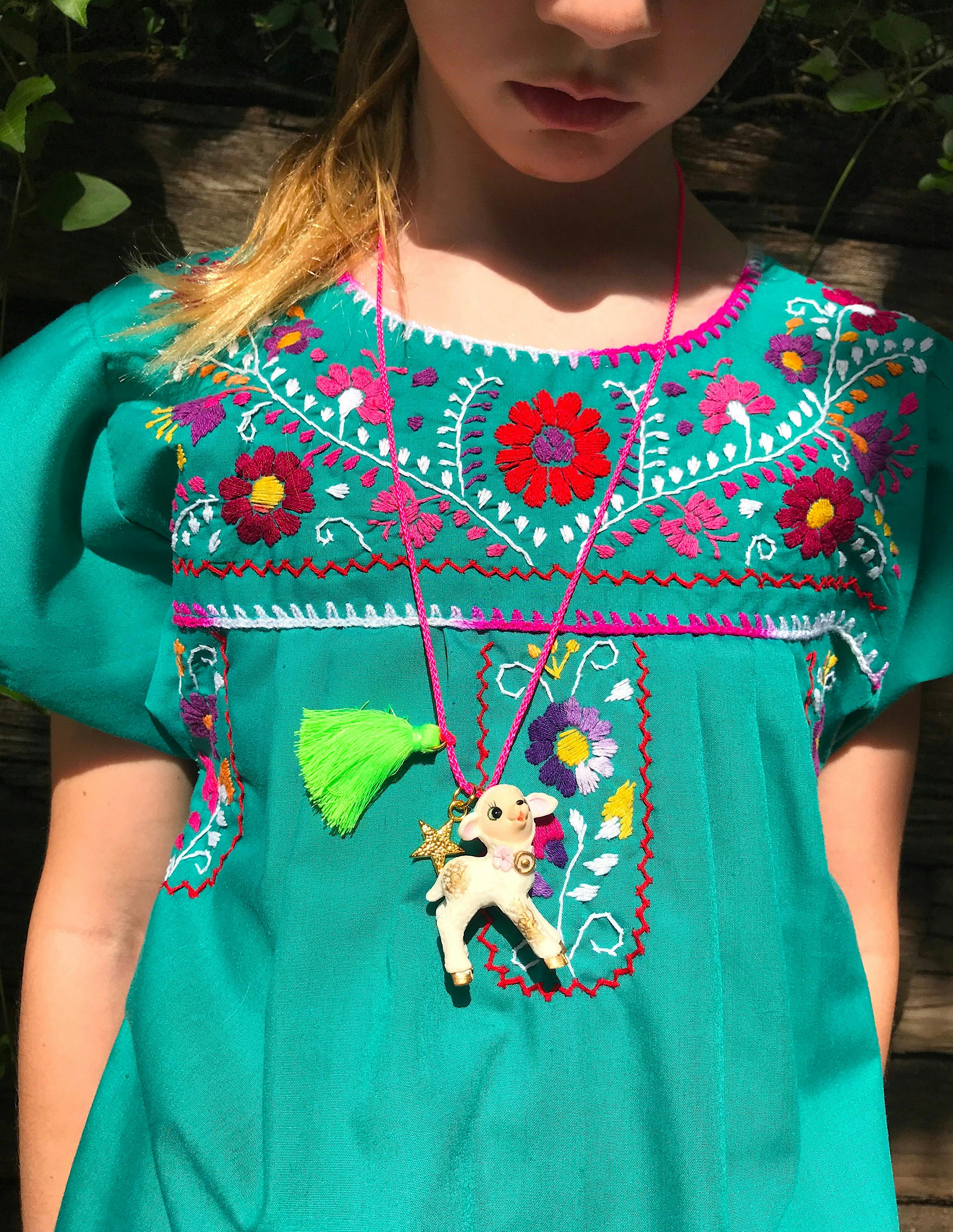 LA LA THE LAMB NECKLACE
