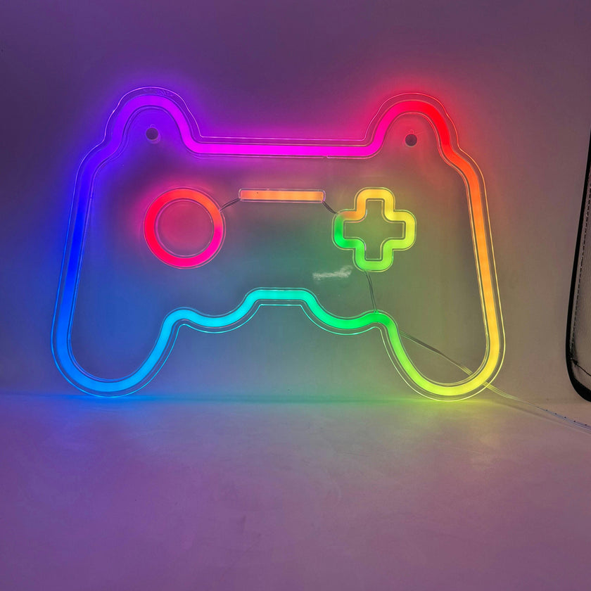 RGB Color Changing Neon Sign-Gamer