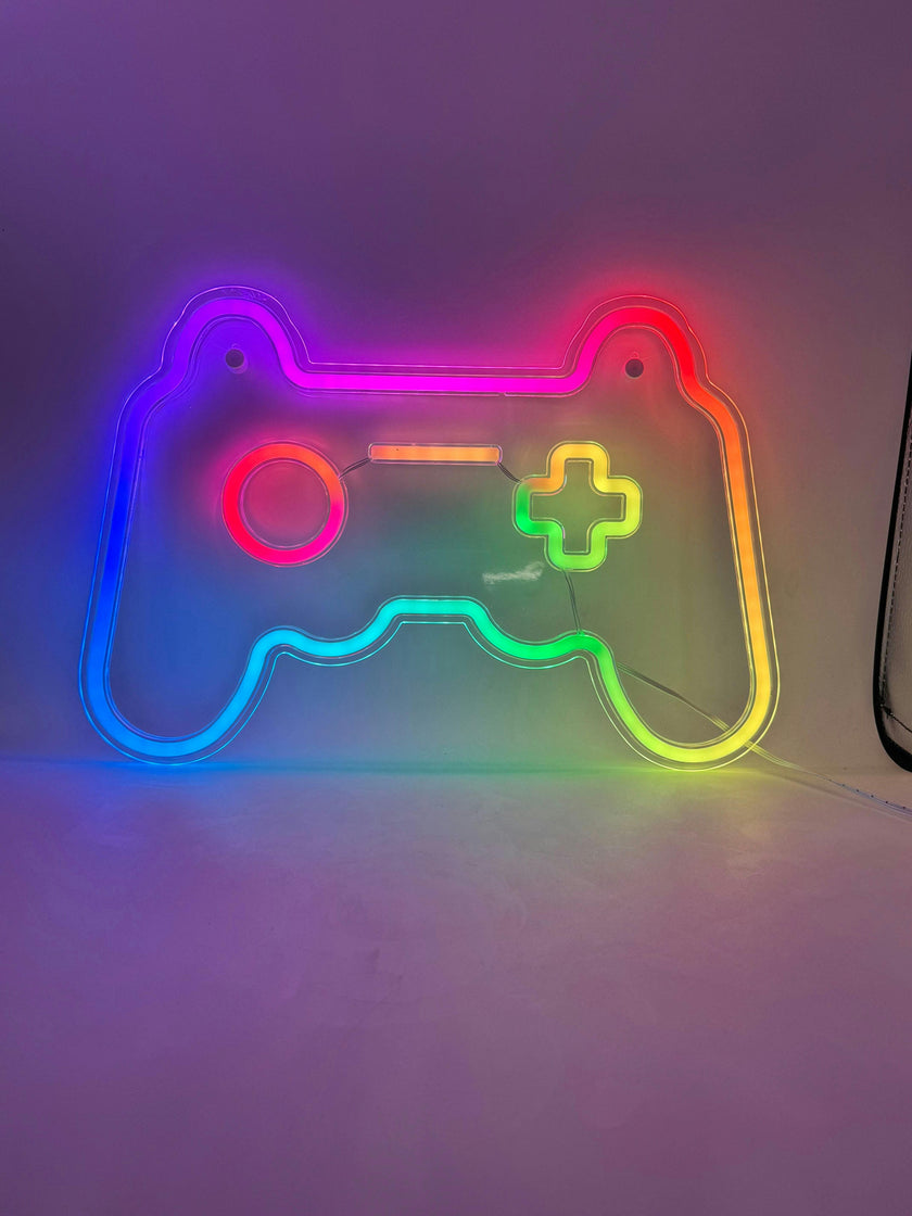 RGB Color Changing Neon Sign-Gamer