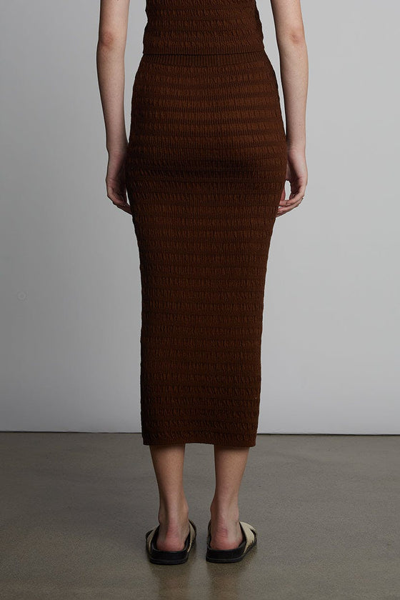 CARRIE TUBE SKIRT | ESPRESSO | EXCLUSIVE