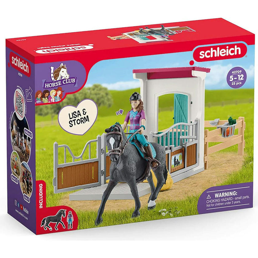 Schleich Club: Box - Lisa & Storm - & Rider Figurine Playset