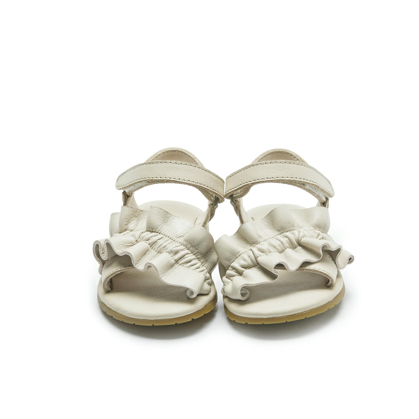 Yine Sandals | Off White Leather