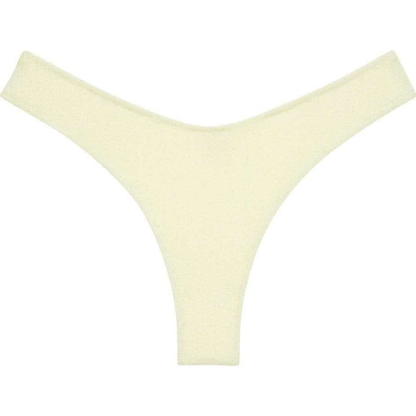 Rib Lulu Zig-Zag Stitch Bikini Bottom