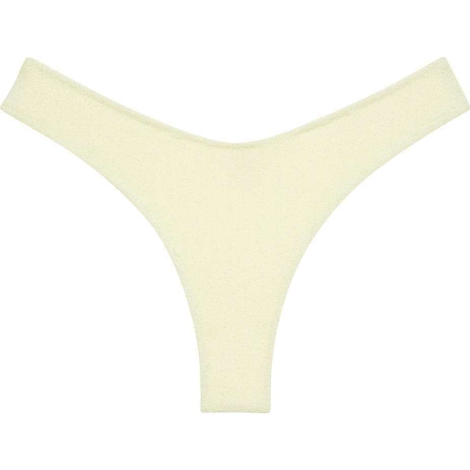 Rib Lulu Zig-Zag Stitch Bikini Bottom