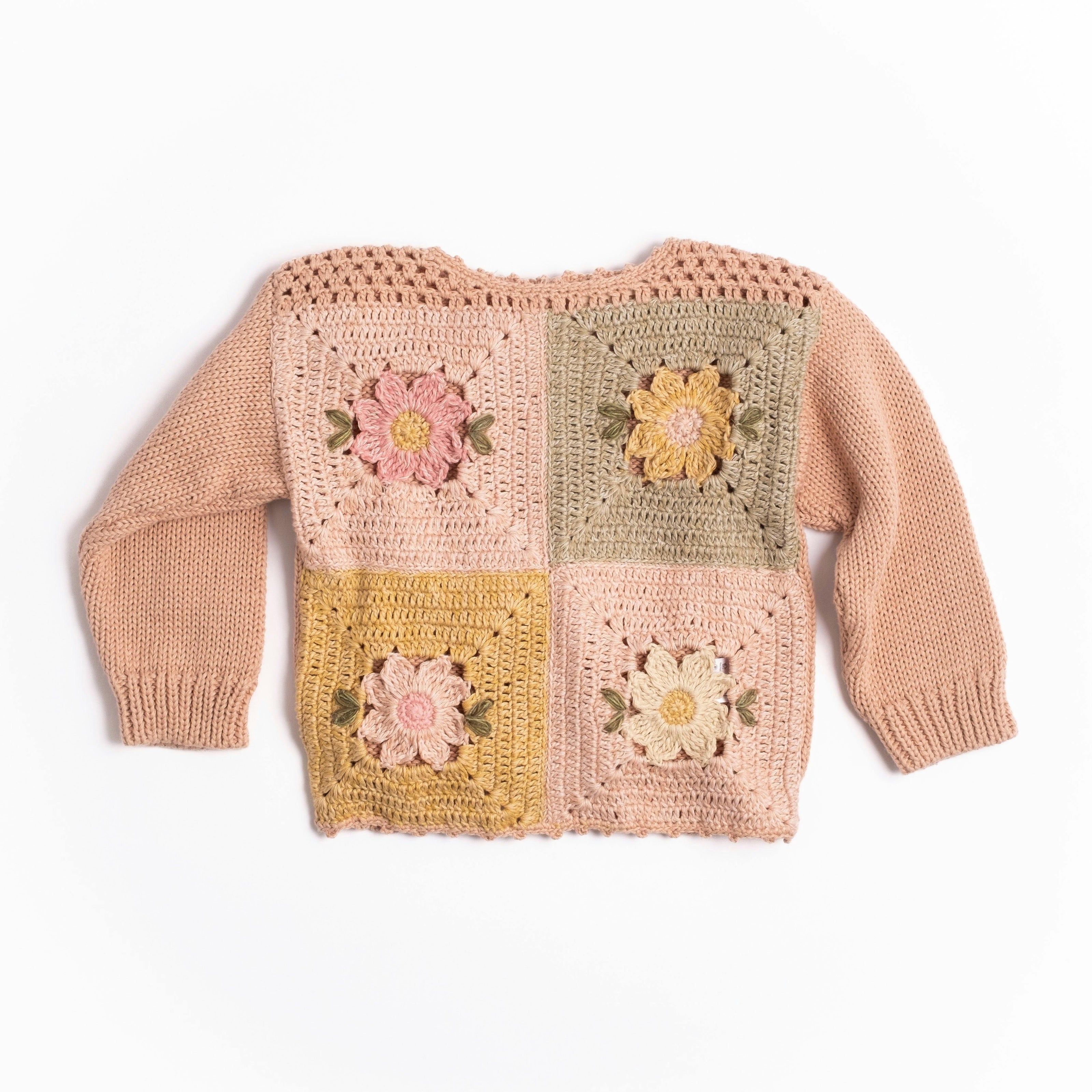 Patchwork Sweater in Meadow Bloom