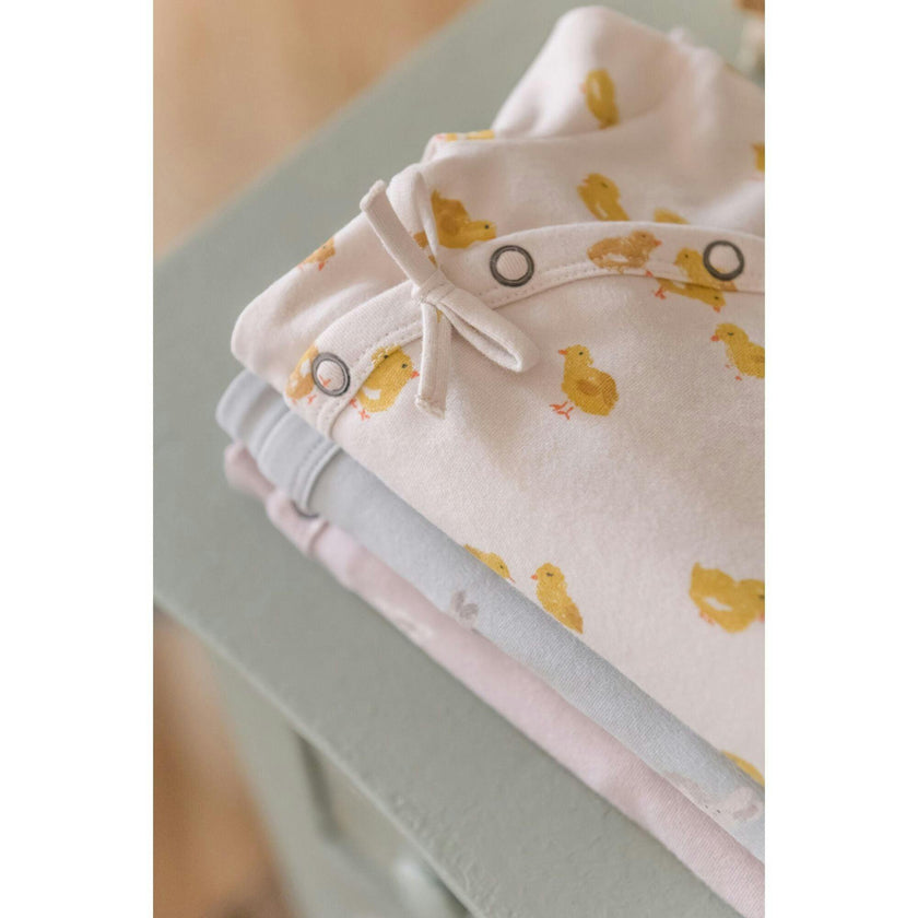 The Littles Kimono Romper, Yellow