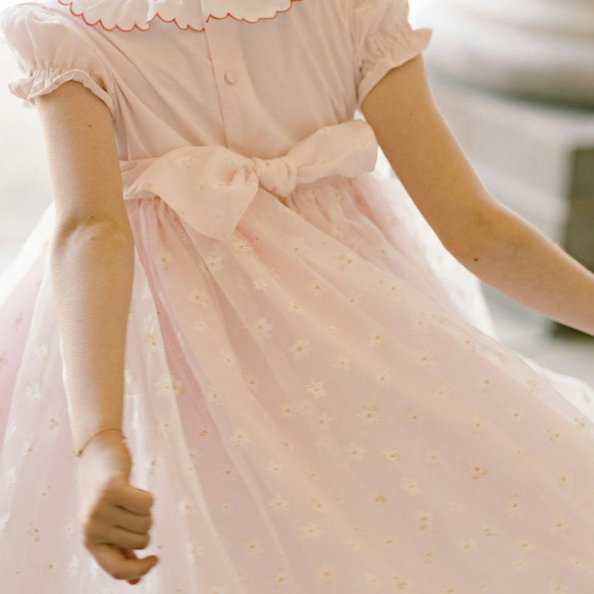 Cordelia Pink Dress with Tulle