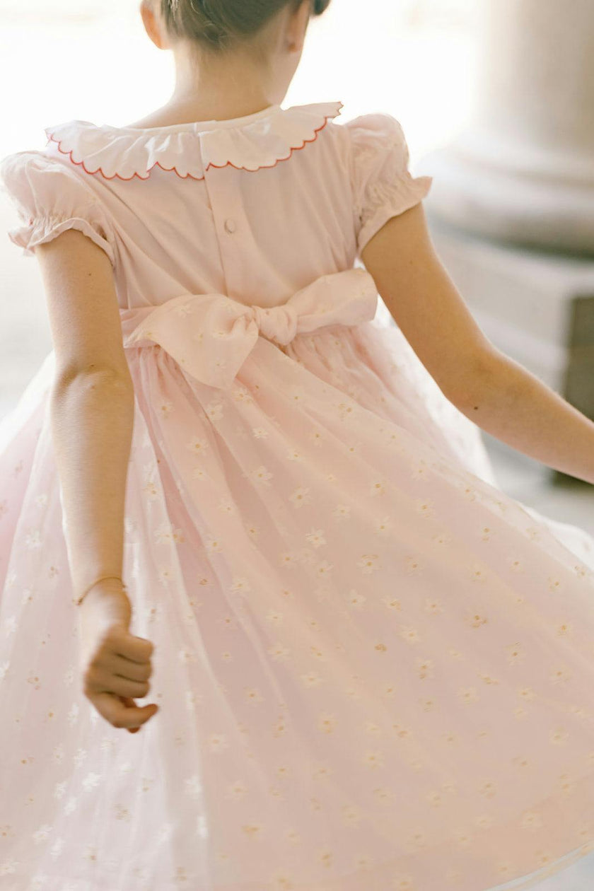 Cordelia Pink Dress with Tulle