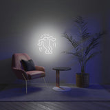 Dancing Man, YP x Keith Haring, LED neon sign