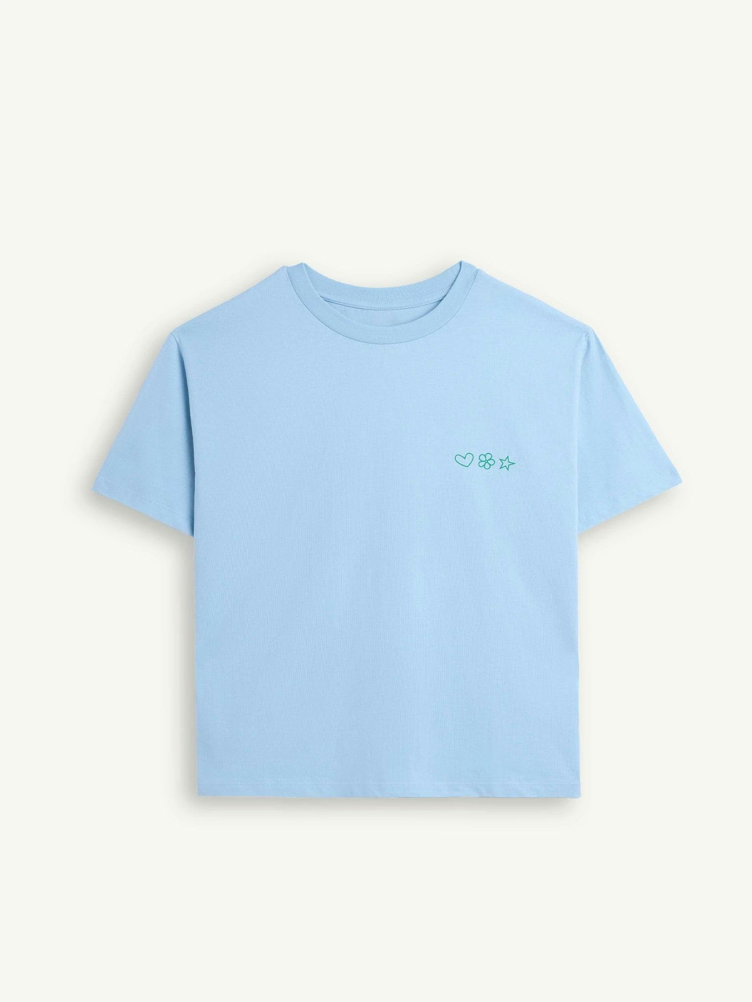 women's t-shirt – go outside look inside