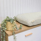 Organic Cotton Stripe Change Pad Cover