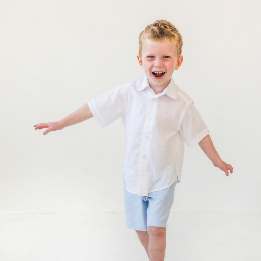Linen Camp Shirt