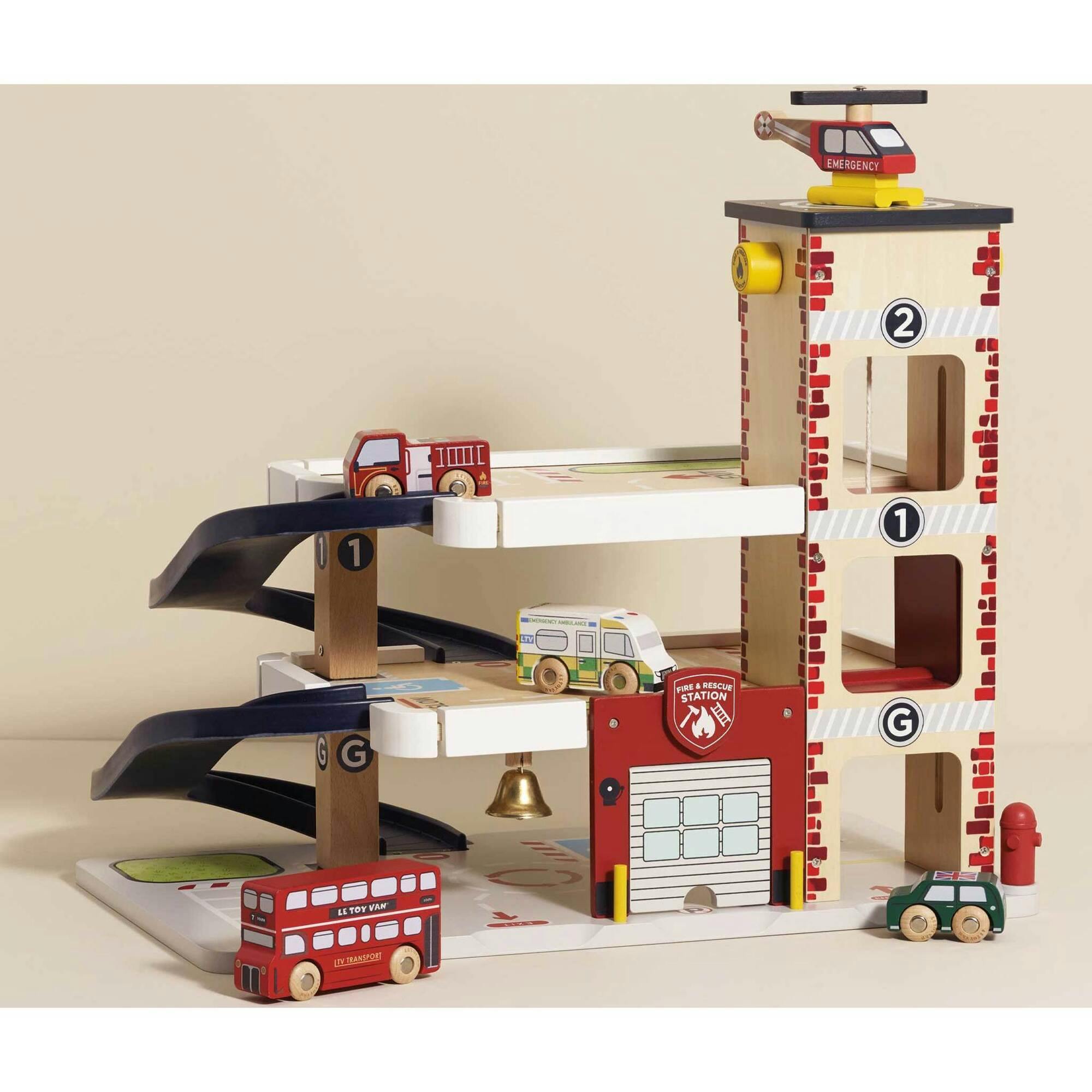 Fire & Rescue Wooden Garage