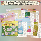 Animal World Storytelling Sticker Kit