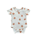 Baby Short Sleeve Bodysuit Retro America