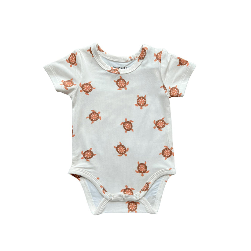 Baby Short Sleeve Bodysuit Retro America