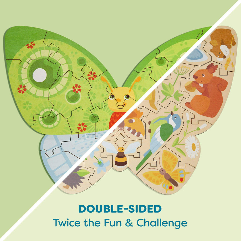 2-in-1 Wooden Puzzle