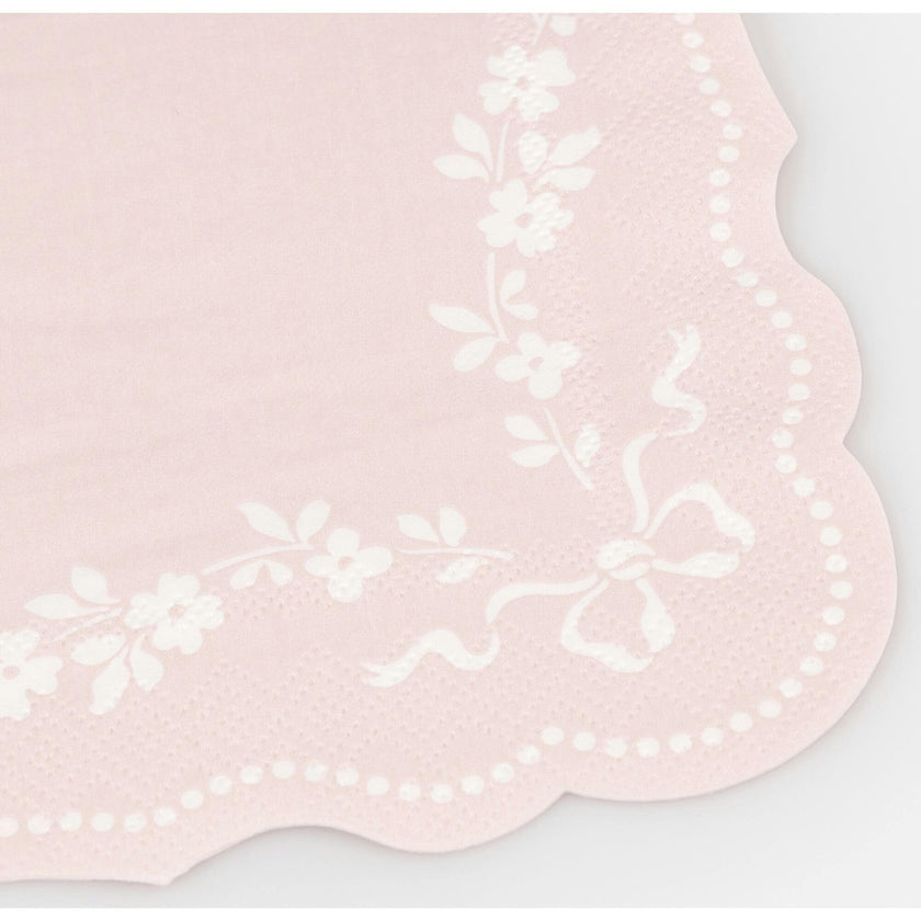 Rococo Pink Small Napkins