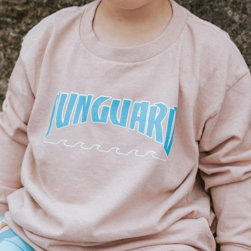 Kids’ Sunguard Wave Line Long Sleeve Tee