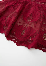 Gisele Embroidery Mini Dress
