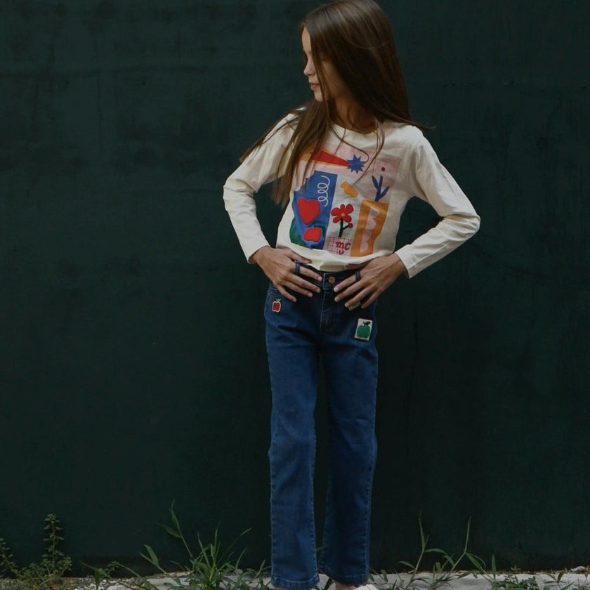 Recycled Cotton MC Graphic Kid T-Shirt