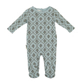 Vintage Victorian Long Sleeve Footie