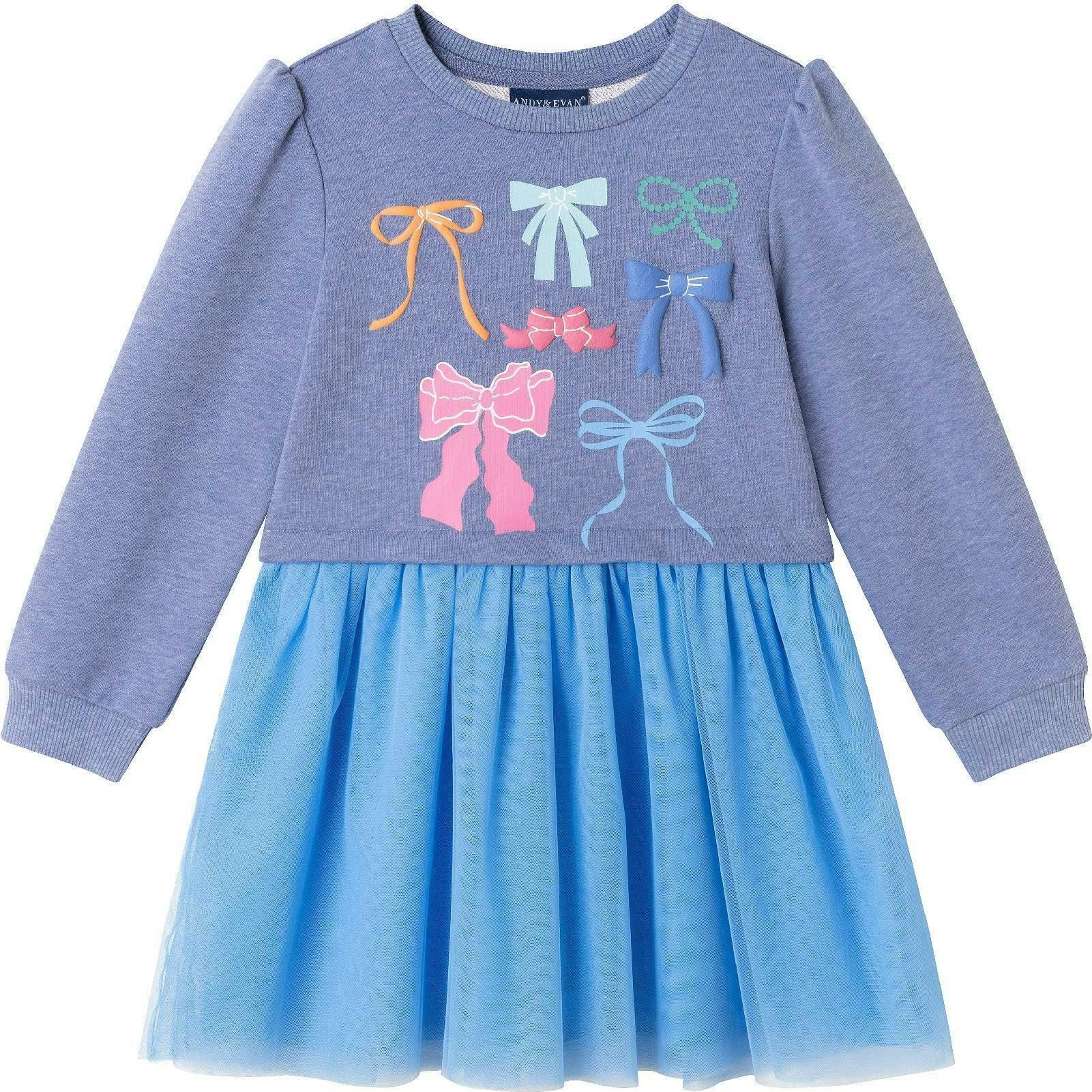 Kids Heather Sweatshirt Dress