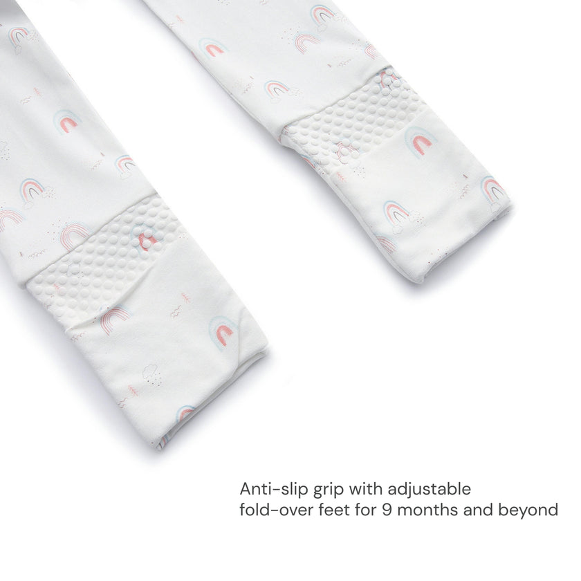Bamboo Footie Pajama Sleepsuit - Arc en ciel