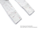 Bamboo Magnetic Footie Pajama - Arc en ciel