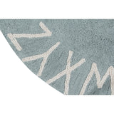 ABC Round Washable Rug