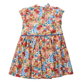 Girls Fatima Dress - Watercolor Meadow