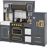 Teamson Kids Little Chef Colonie Play Kitchen With Accessories