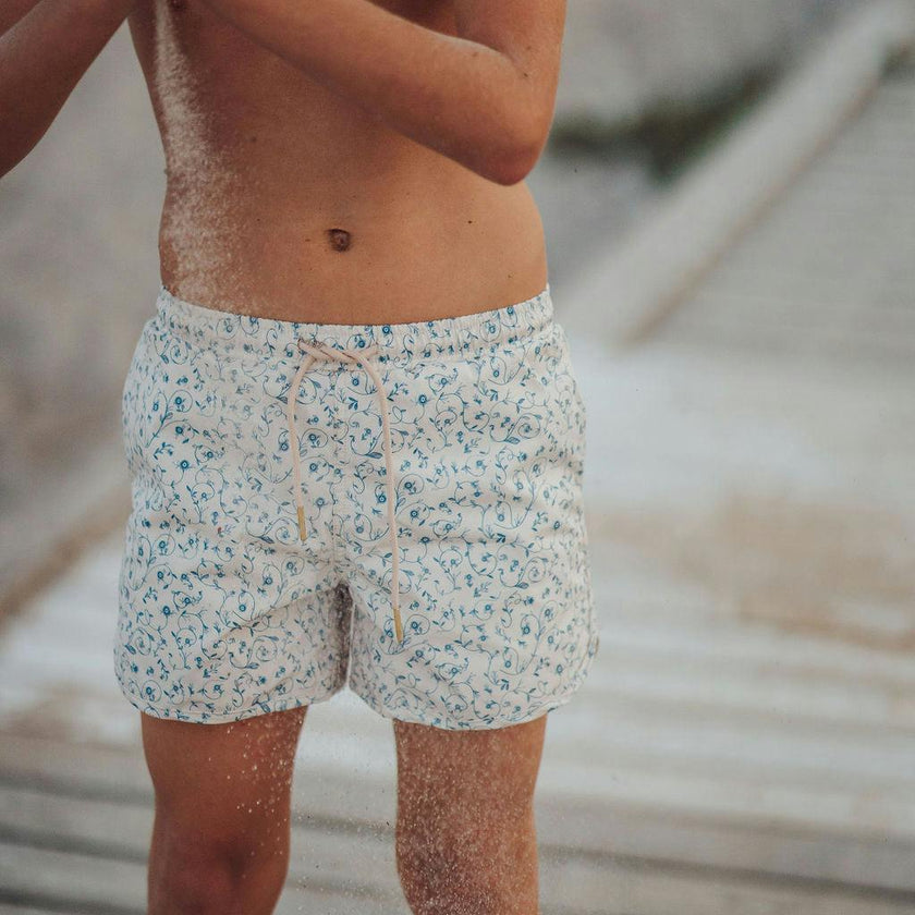 Swim Trunks | UPF + Recycled - Scandi Floral