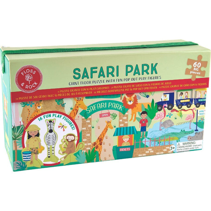 Safari Park Jigsaw with Figures