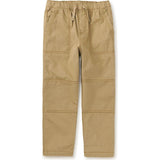 Cozy Does It Elastic Waist Drawstring Lined Pants, Brown