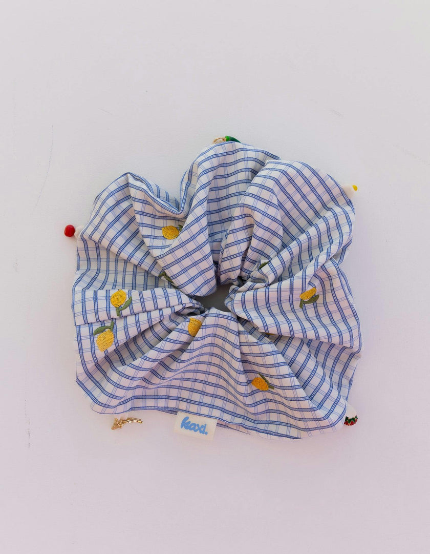 LEMON CHARM OVERSIZED SCRUNCHIE