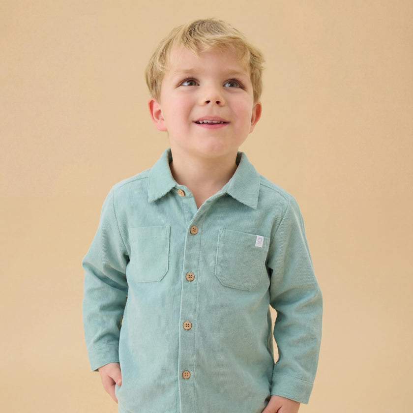 Soft Corduroy Oversized Shirt