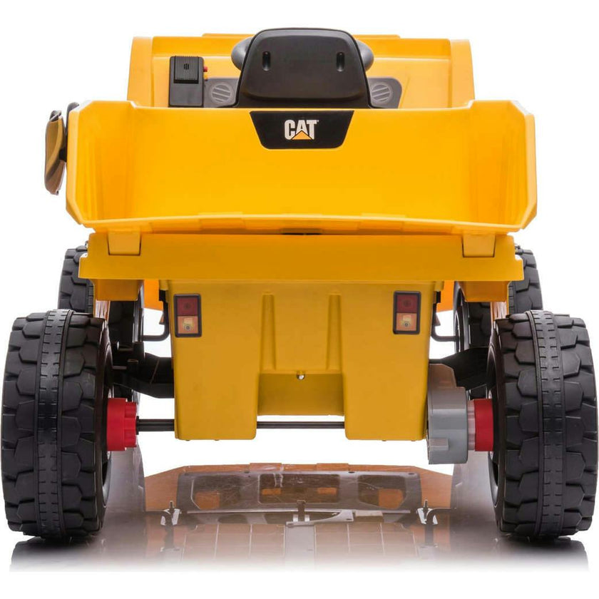 12V CAT Electric Dump Truck 1 Seater Ride-On