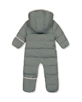 Baby Cloud One Piece Snowsuit Adapted For Car Seats Sage Green