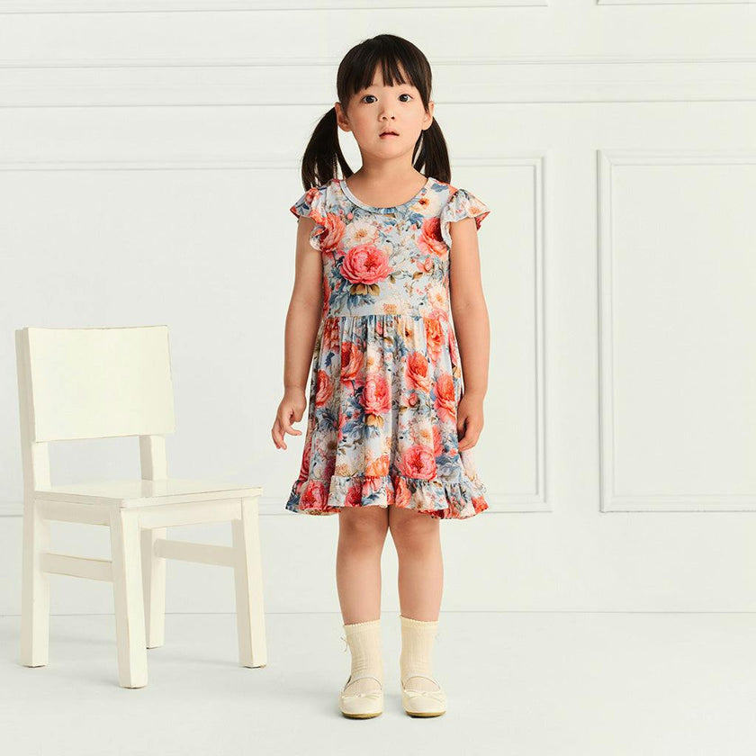 Mary Lou Ruffled Twirl Dress