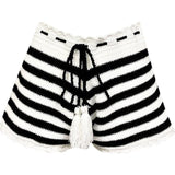 Pia Hand-Crochet Drawstring Short