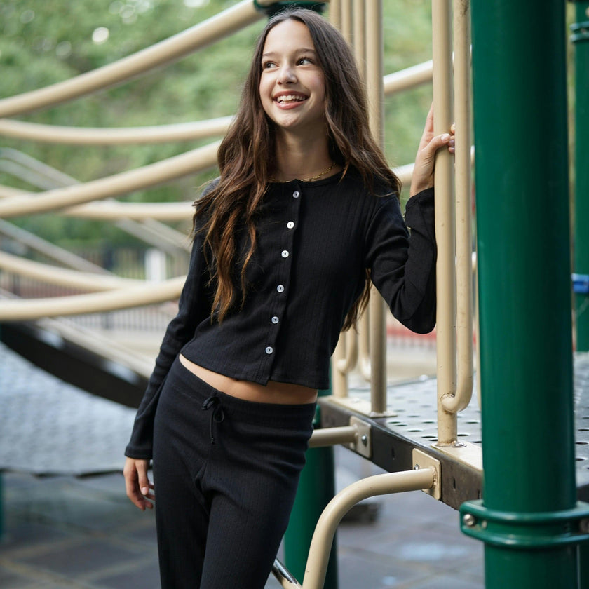Girls Pointelle Lounge Pants