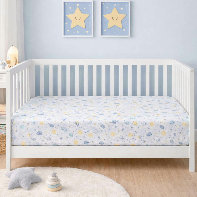 Print Organic Crib Sheet