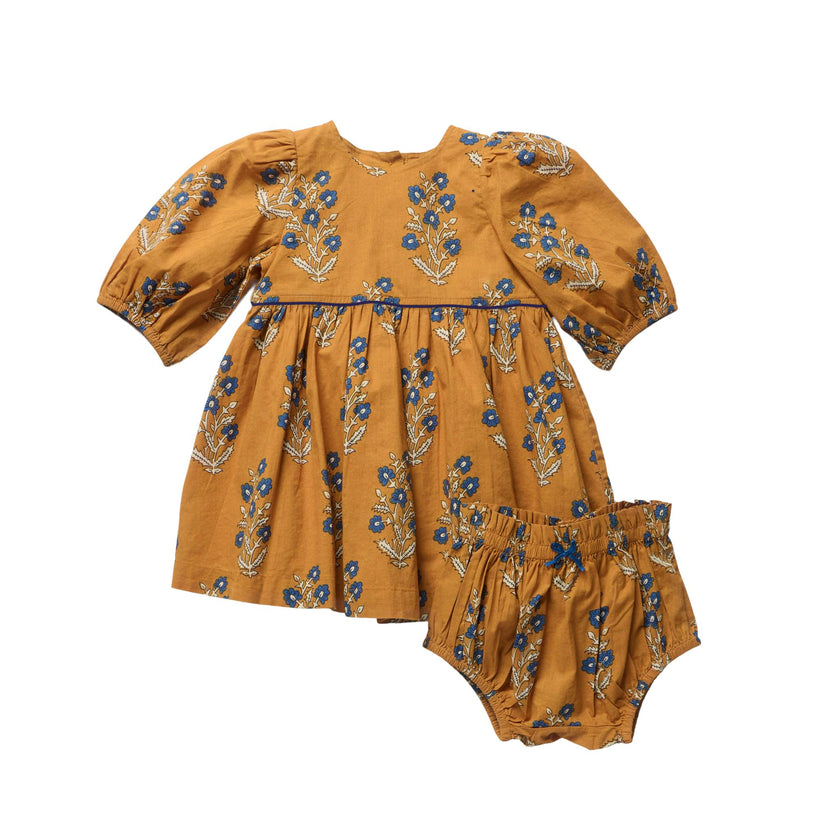 Baby Girls Brooke Dress Set - Harvest Dewdrop