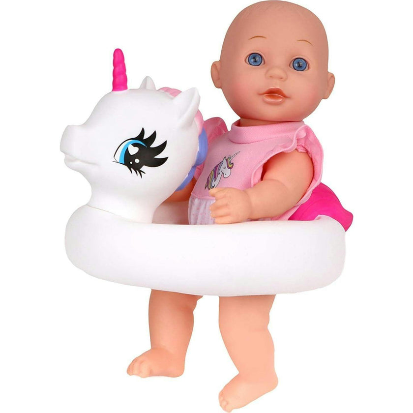 Bath Time 12" Baby Doll with Floatie