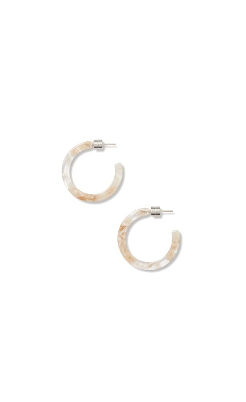 Mini Hoops in Chiffon