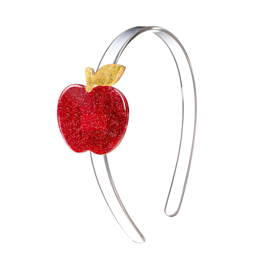 Apple Glitter Red Headband