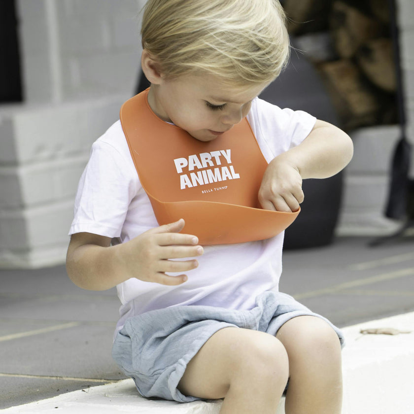 Party Animal Wonder Adjustable Silicon Bib